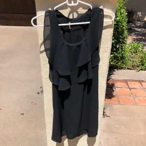 Pins and Needles Little Black Dress Ruched
